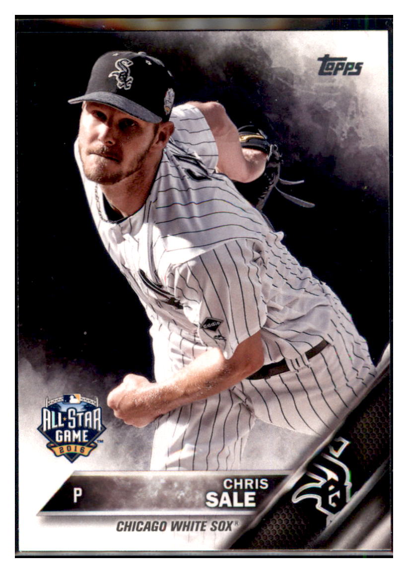 2016 Topps Update Chris Sale  Chicago White Sox #US233a Baseball
  card   MATV3 simple Xclusive Collectibles   