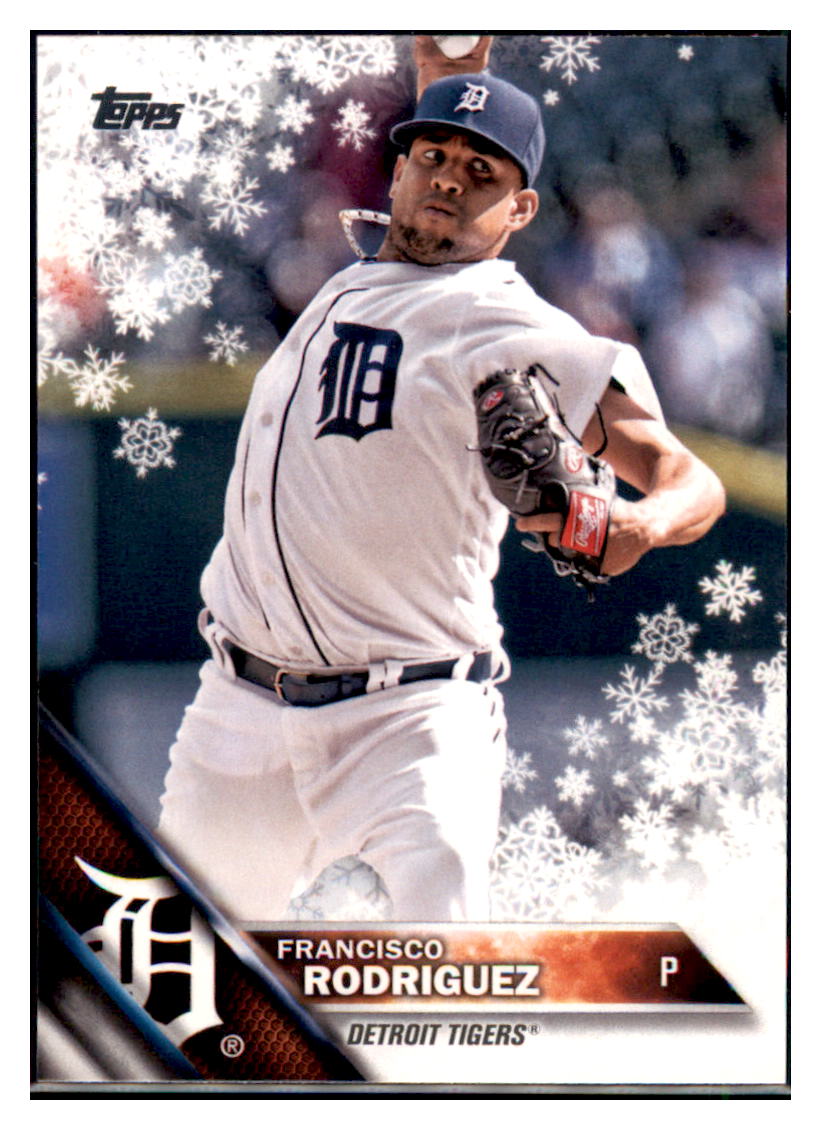 2016 Topps Update Francisco
  Rodriguez  Detroit Tigers #US269
  Baseball card   MATV3_1a simple Xclusive Collectibles   