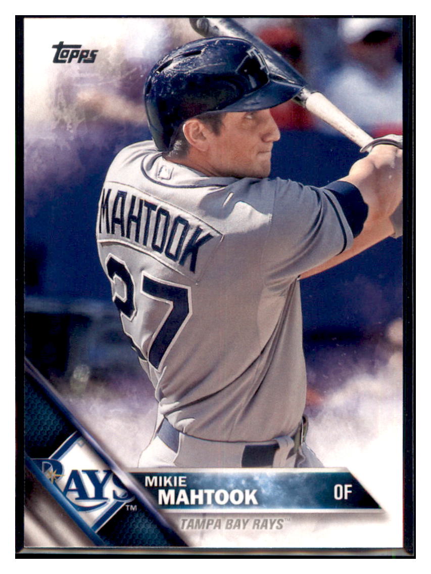 2016 Topps Mikie Mahtook  Tampa Bay Rays #664 Baseball card   MATV3 simple Xclusive Collectibles   