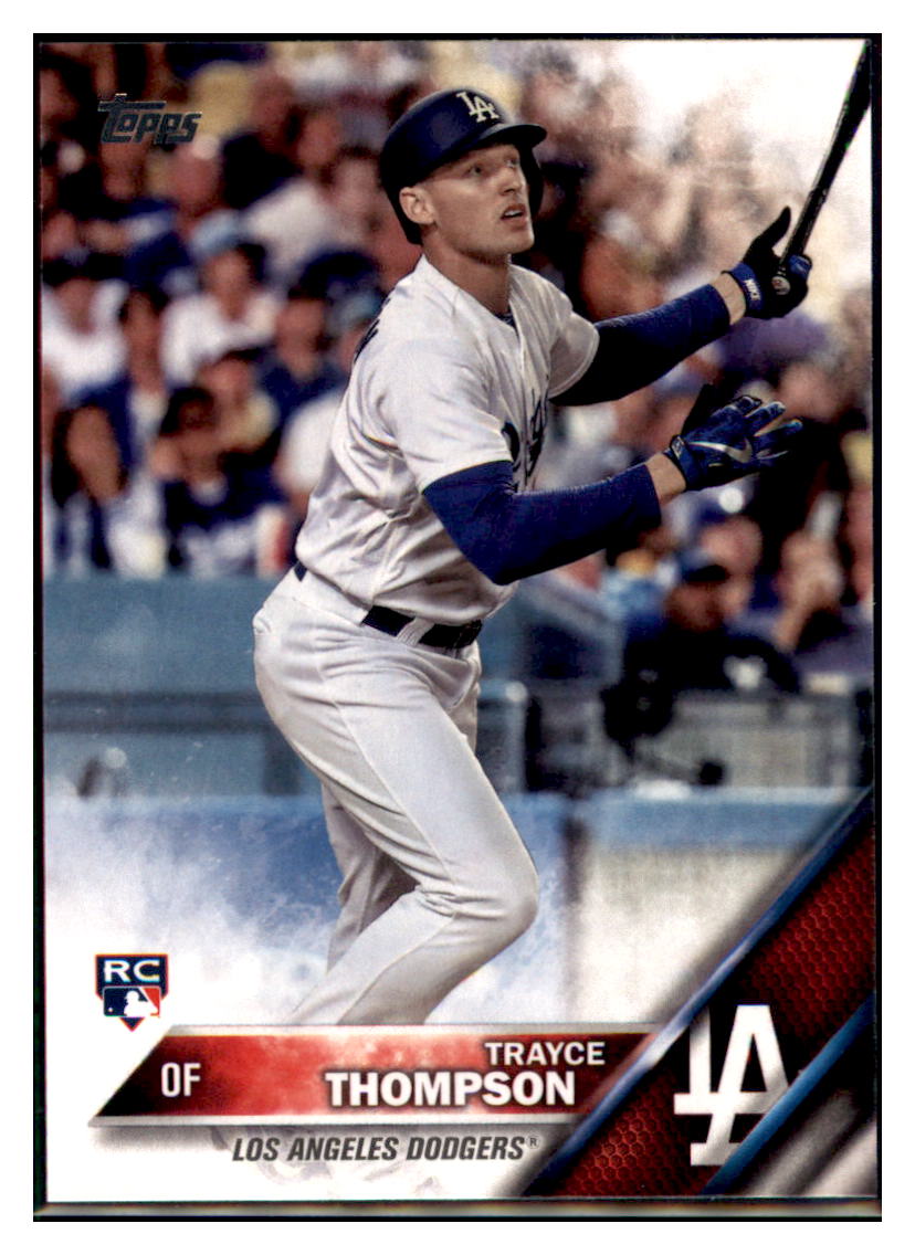 2016 Topps Update Trayce Thompson  Los Angeles Dodgers #US190 Baseball
  card   MATV4 simple Xclusive Collectibles   