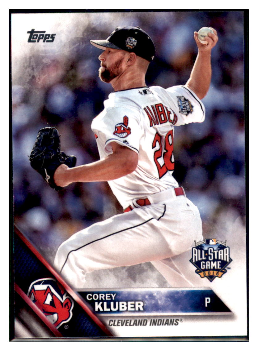 2016 Topps Update Corey Kluber  Cleveland Indians #US56 Baseball card   MATV4 simple Xclusive Collectibles   