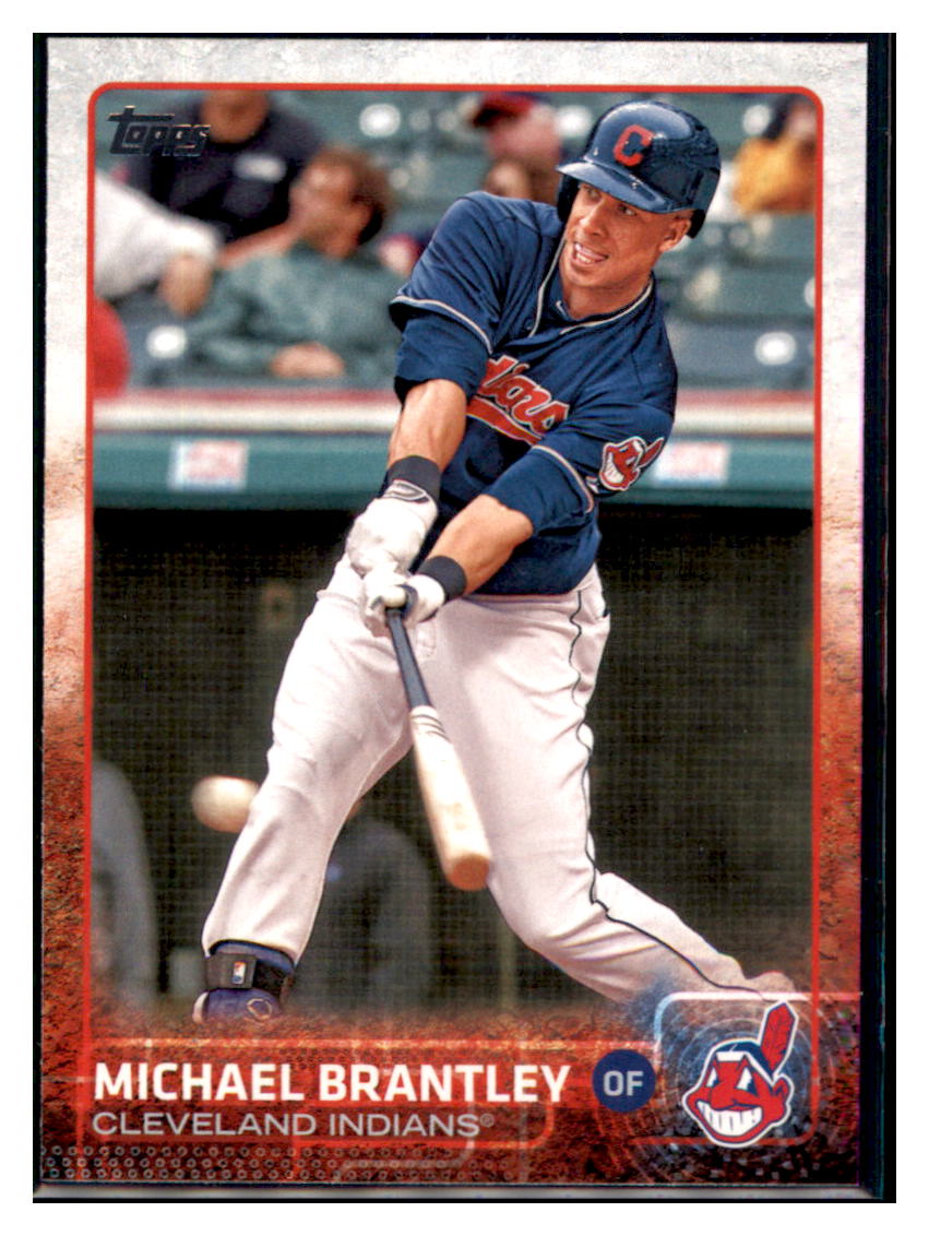 2015 Topps Cleveland Indians Michael
  Brantley  Cleveland Indians #CI-11
  Baseball card   MATV4 simple Xclusive Collectibles   