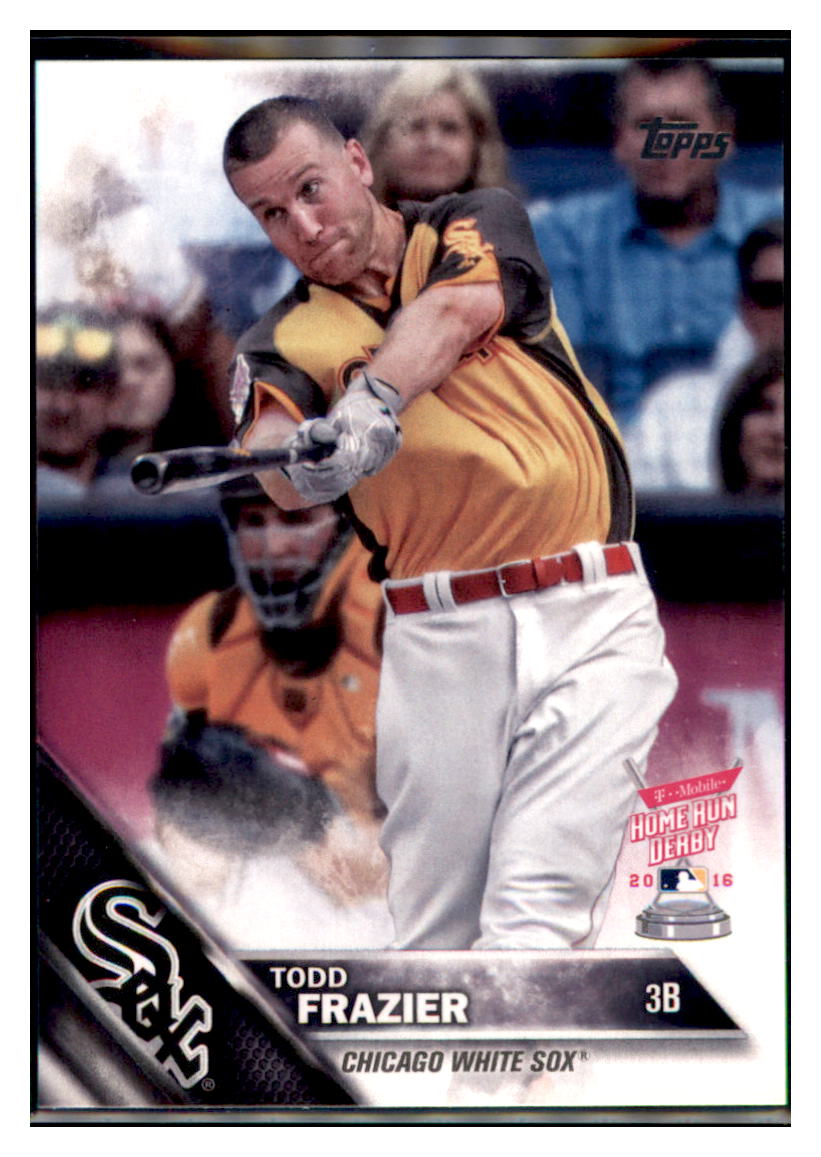 2016 Topps Update Todd Frazier Homerun Derby Chicago White Sox #US164 Baseball card   MATV4 simple Xclusive Collectibles   
