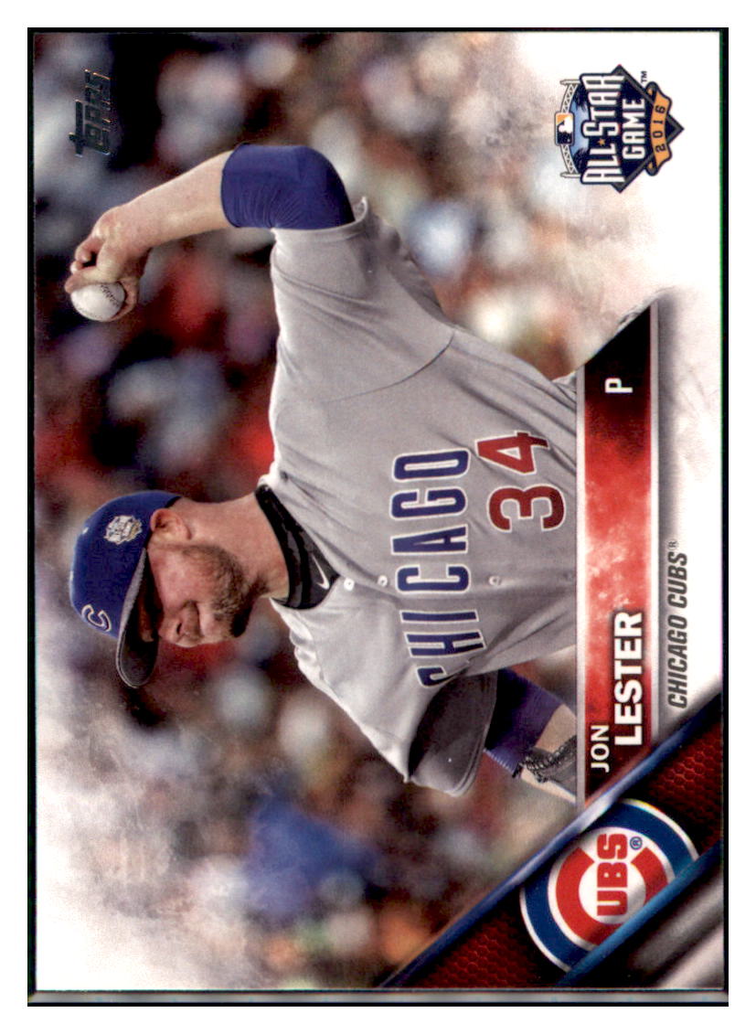 2016 Topps Update Jon Lester  Chicago Cubs #US160 Baseball card   MATV4 simple Xclusive Collectibles   