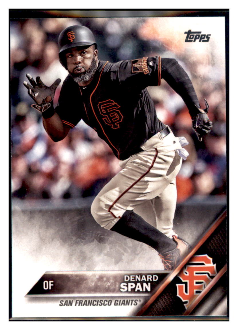 2016 Topps Update Denard Span  San Francisco Giants #US128 Baseball
  card   MATV4 simple Xclusive Collectibles   