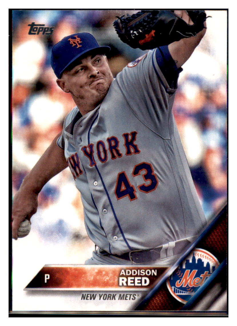2016 Topps Update Addison Reed  New York Mets #US170 Baseball card   MATV4 simple Xclusive Collectibles   