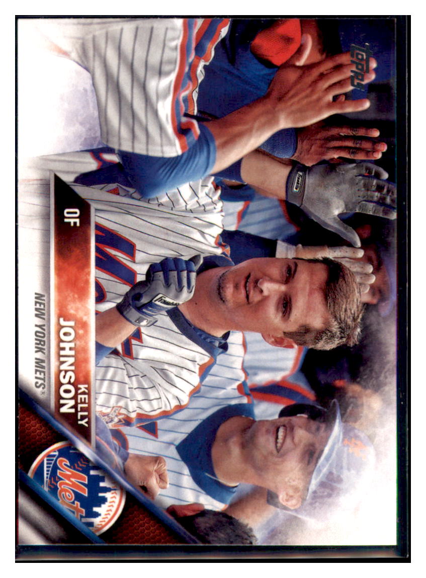 2016 Topps Update Kelly Johnson  New York Mets #US71 Baseball card   MATV4_1a simple Xclusive Collectibles   