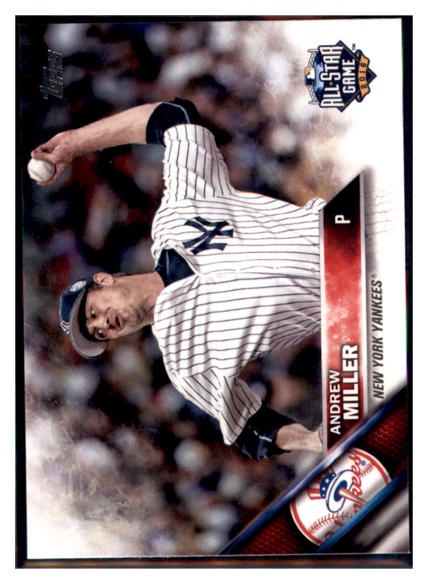 2016 Topps Update Andrew Miller  New York Yankees #US181 Baseball card   MATV4 simple Xclusive Collectibles   