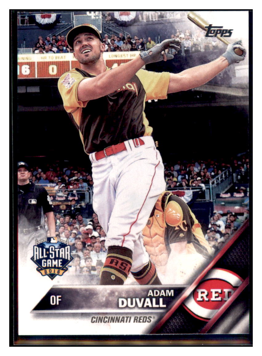 2016 Topps Update Adam Duvall  Cincinnati Reds #US54 Baseball card   MATV4 simple Xclusive Collectibles   