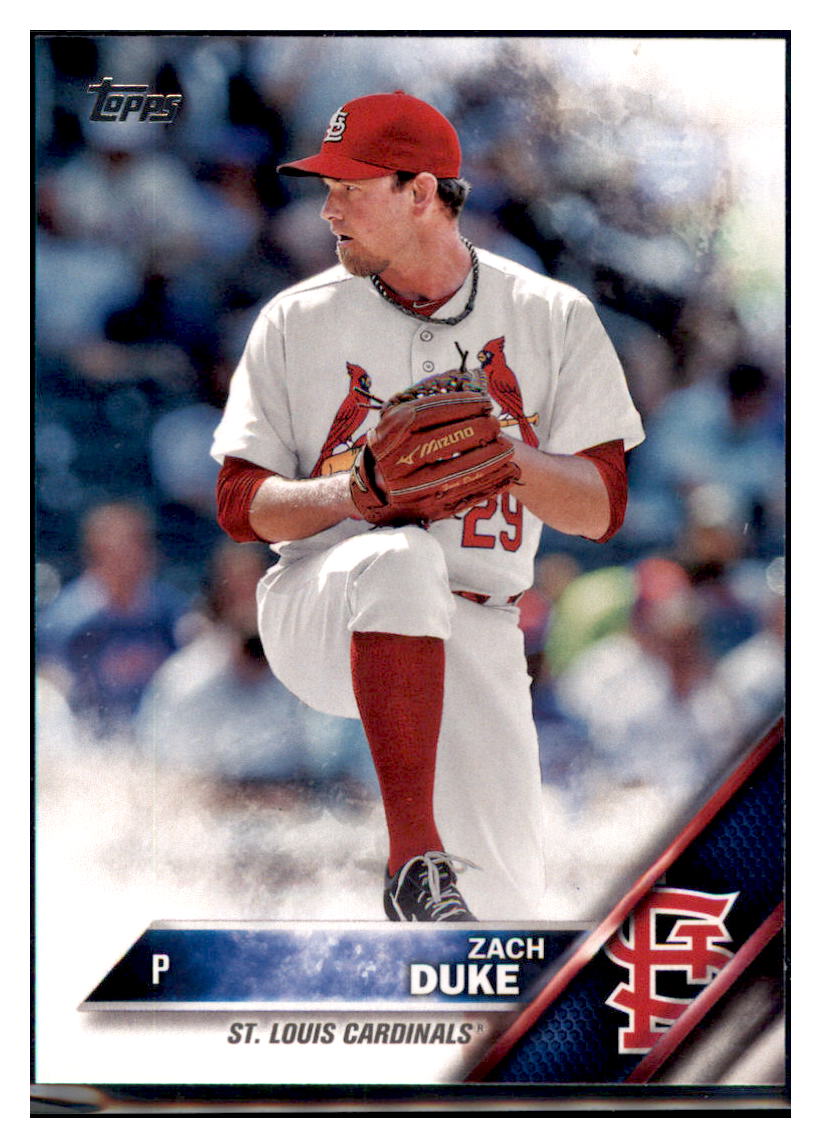 2016 Topps Update Zach Duke  St. Louis Cardinals #US153 Baseball
  card   MATV4_1a simple Xclusive Collectibles   