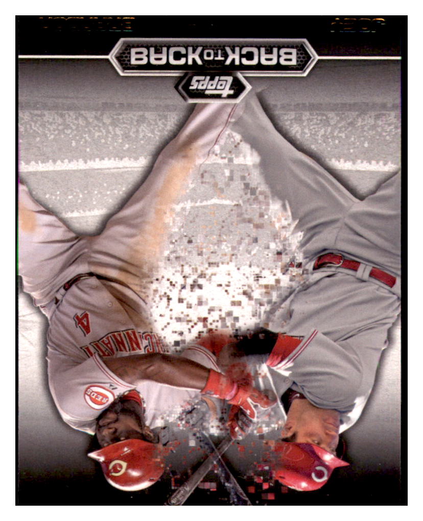 2016 Topps Brandon Phillips / Joey
  Votto  Cincinnati Reds #B2B-5 Baseball
  card   MATV4 simple Xclusive Collectibles   