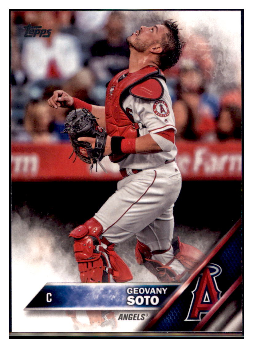 2016 Topps Update Geovany Soto  Los Angeles Angels #US156 Baseball
  card   MATV4 simple Xclusive Collectibles   