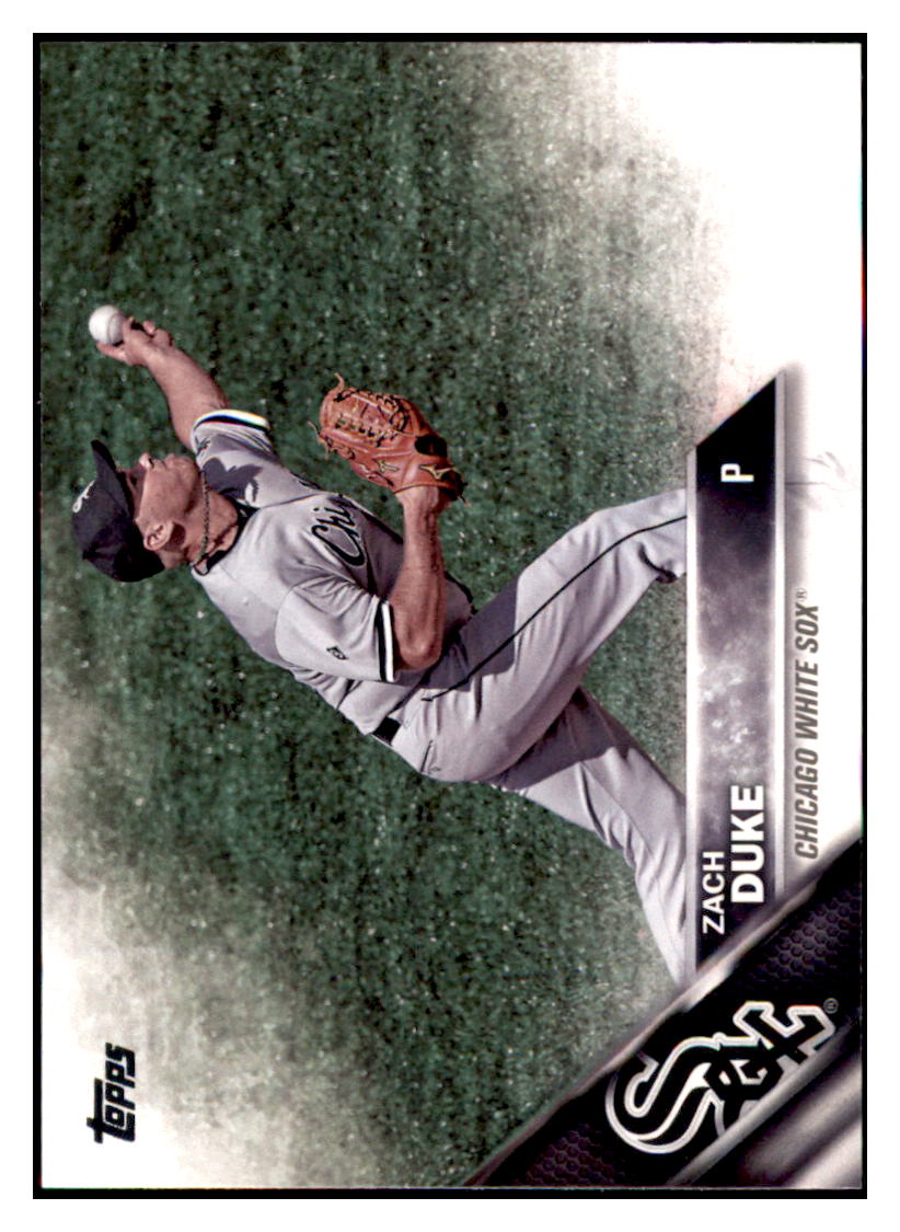 2016 Topps Zach Duke  Chicago White Sox #621 Baseball card   MATV4 simple Xclusive Collectibles   