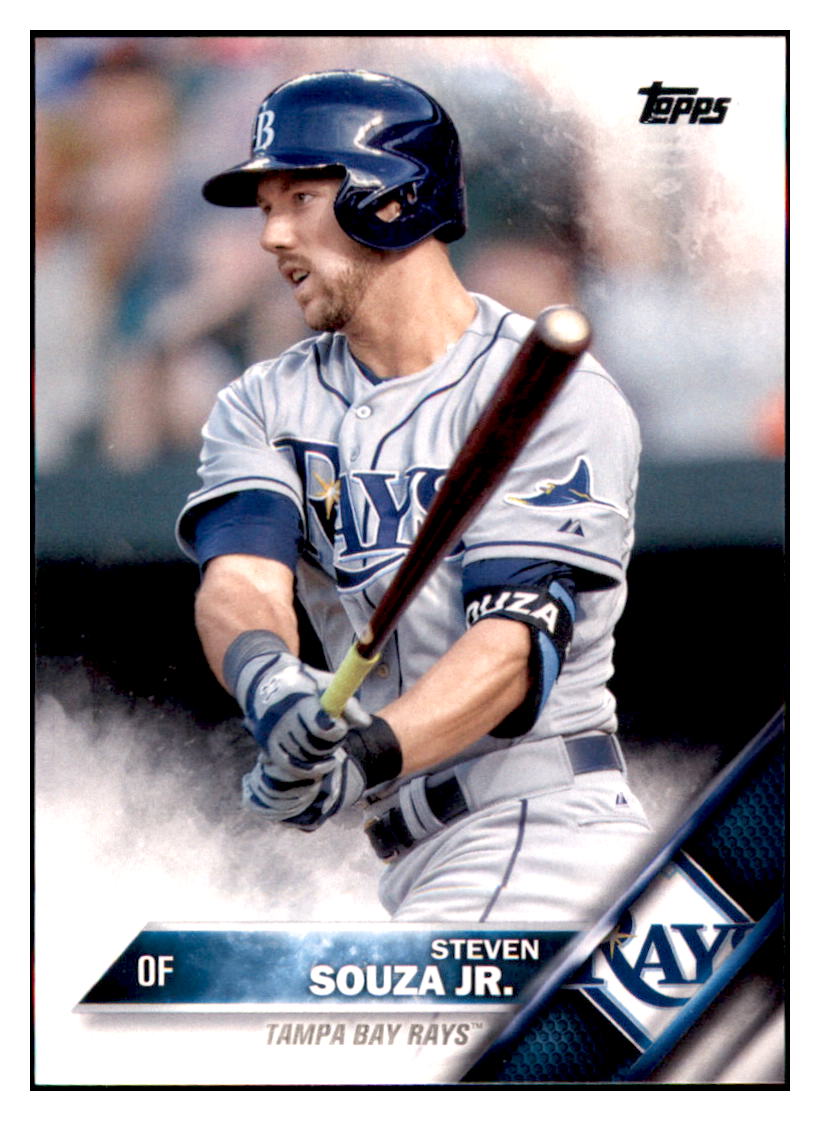 2016 Topps Steven Souza Jr.  Tampa Bay Rays #324 Baseball card   MATV4 simple Xclusive Collectibles   