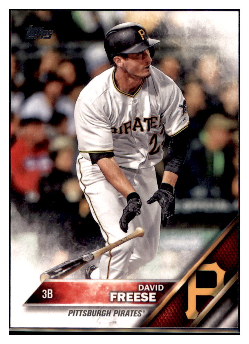 2016 Topps Update David Freese  Pittsburgh Pirates #US283 Baseball
  card   MATV4 simple Xclusive Collectibles   