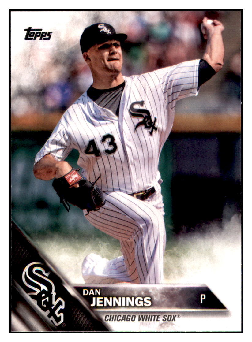 2016 Topps Update Dan Jennings  Chicago White Sox #US91 Baseball card   MATV4_1a simple Xclusive Collectibles   