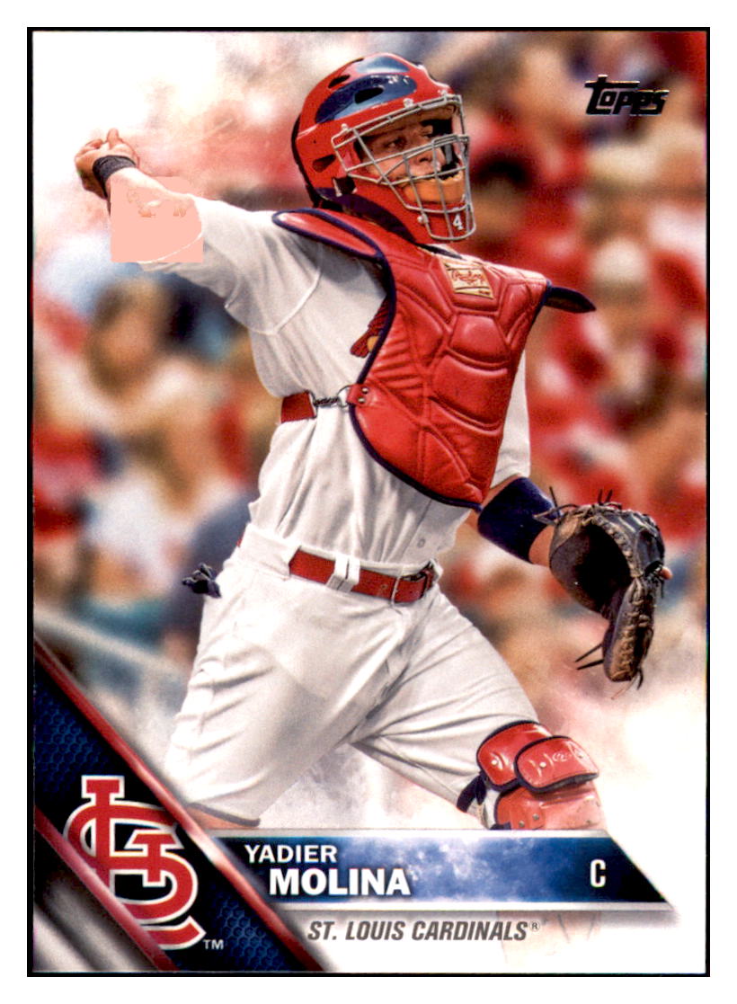 2016 Topps Yadier Molina  St. Louis Cardinals #134 Baseball card   MATV4_1a simple Xclusive Collectibles   