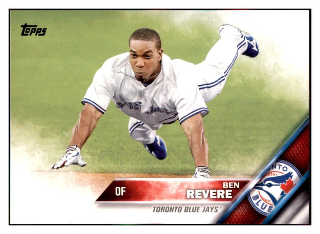 2016 Topps Ben Revere  Toronto Blue Jays #349 Baseball card   MATV4 simple Xclusive Collectibles   