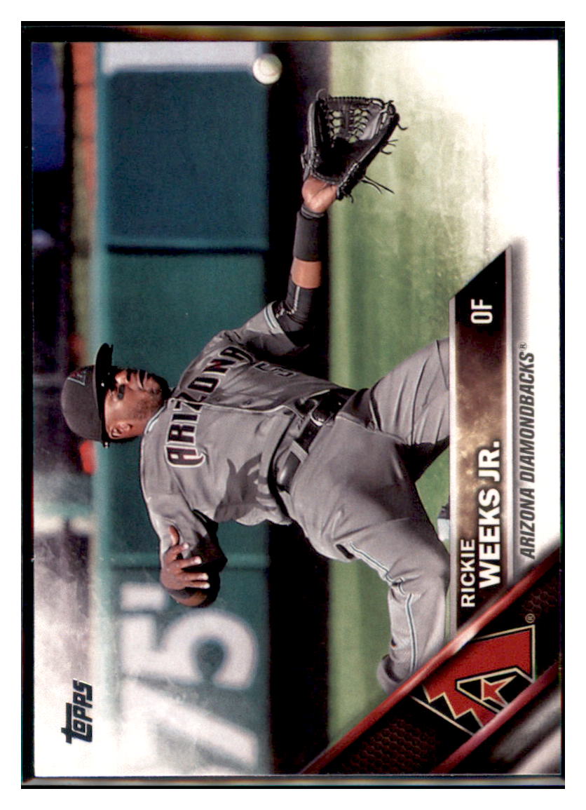 2016 Topps Update Rickie Weeks Jr.  Arizona Diamondbacks #US240 Baseball
  card   MATV4_1a simple Xclusive Collectibles   