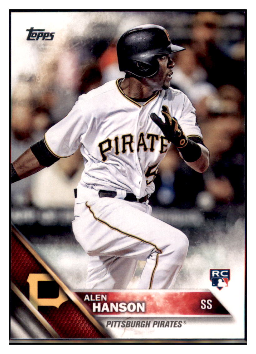 2016 Topps Update Alen Hanson  Pittsburgh Pirates #US146 Baseball
  card   MATV4_1a simple Xclusive Collectibles   