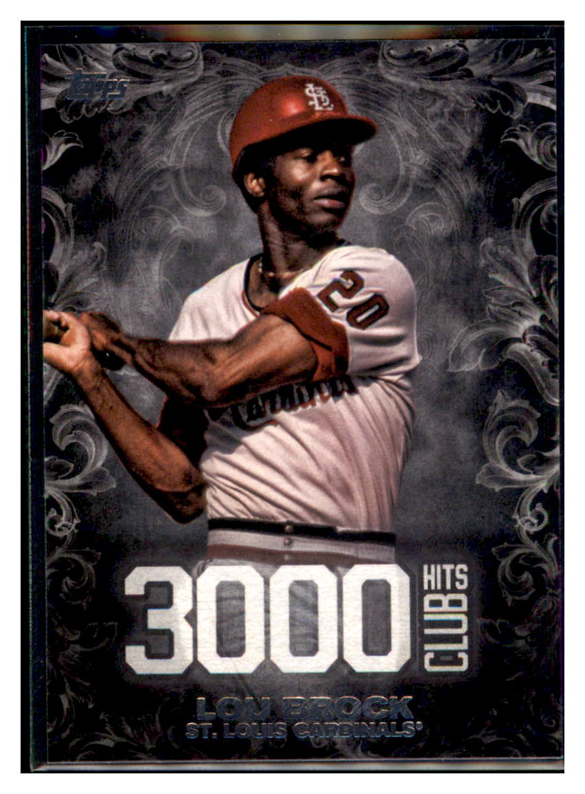 2016 Topps Update Lou Brock  St. Louis Cardinals #3000H-17 Baseball
  card   MATV4 simple Xclusive Collectibles   