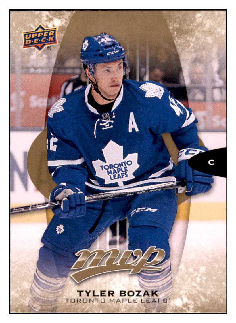 2016 Upper Deck MVP Tyler Bozak  Toronto Maple Leafs #24 Hockey card   VHSB2 simple Xclusive Collectibles   
