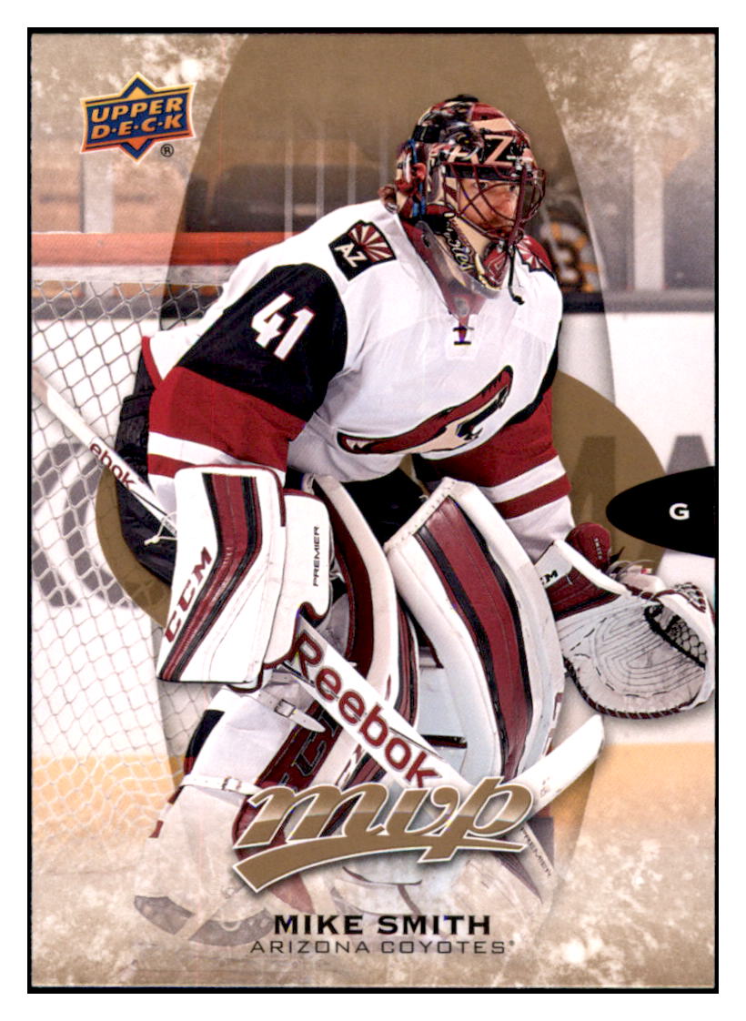 mike smith coyotes helmet Arizona Coyotes 2016 Upper Deck MVP #38 Smith Hockey Card – Perfect for Fans