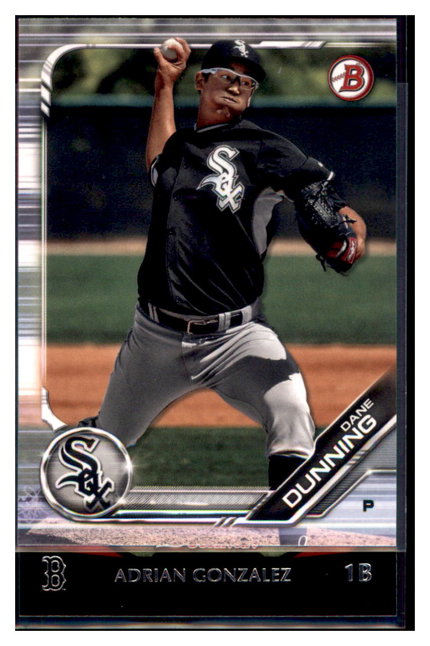 2019 Bowman Dane Dunning    Chicago White Sox #BP-94 Baseball
  card   VSMP1BOWV1 simple Xclusive Collectibles   