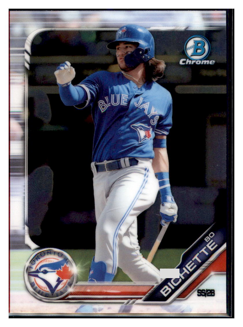 2019 Bowman Chrome Bo Bichette Toronto Blue Jays #BCP-234 Baseball
  card   VSMP1BOWV1 simple Xclusive Collectibles   