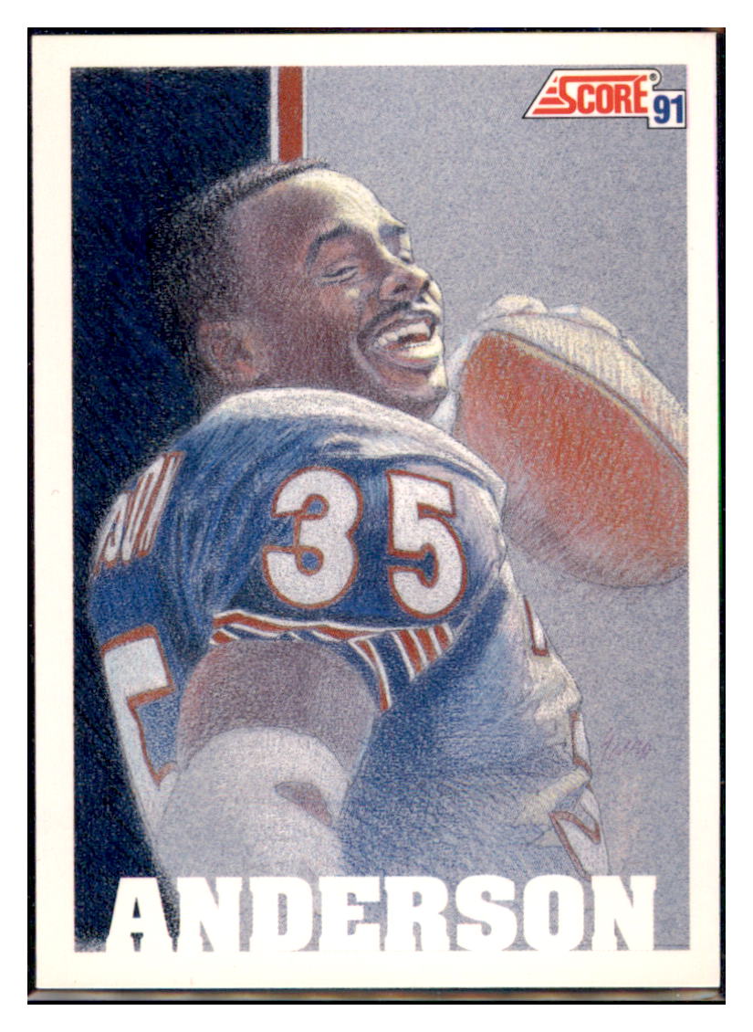 1991 Score Neal Anderson    Chicago Bears #621 Football card   VSMP1BOWV1 simple Xclusive Collectibles   