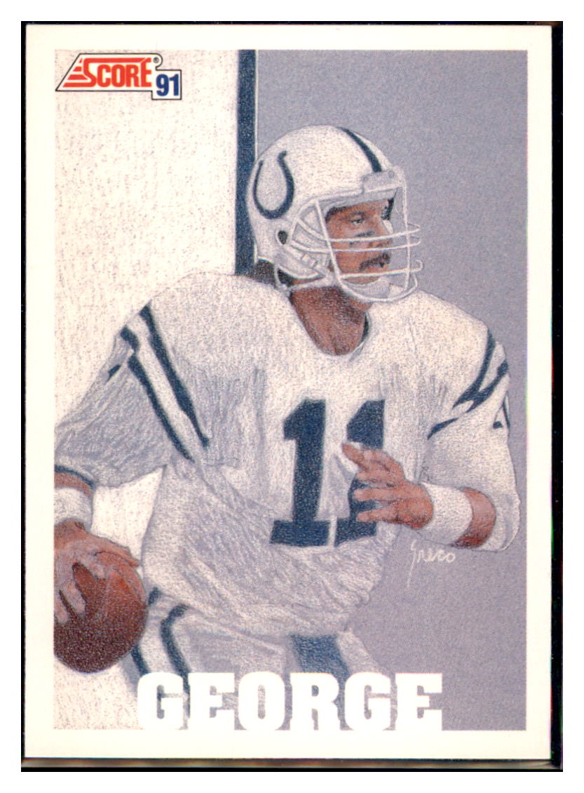 1991 Score Jeff George    Indianapolis Colts #630 Football
  card   VSMP1BOWV1 simple Xclusive Collectibles   