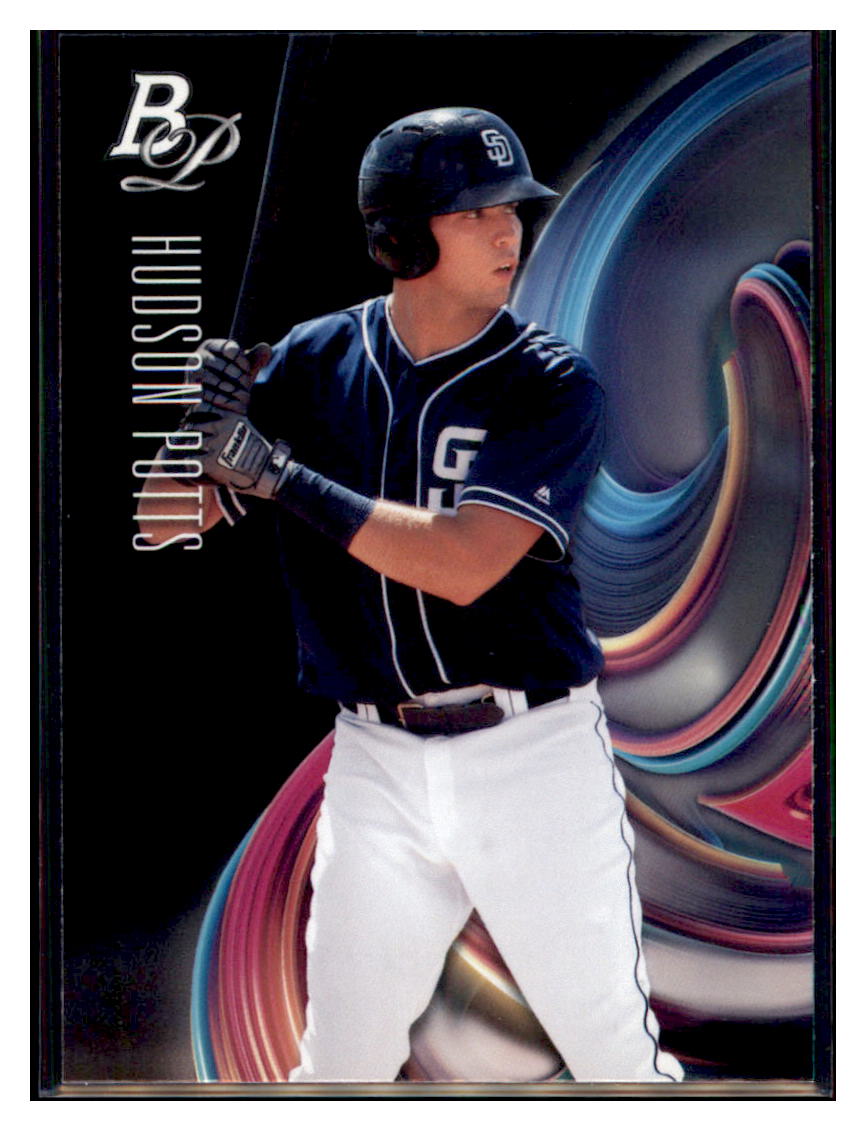 2018 Bowman Platinum Hudson Potts    San Diego Padres #TOP-30 Baseball
  card   VSMP1BOV2 simple Xclusive Collectibles   