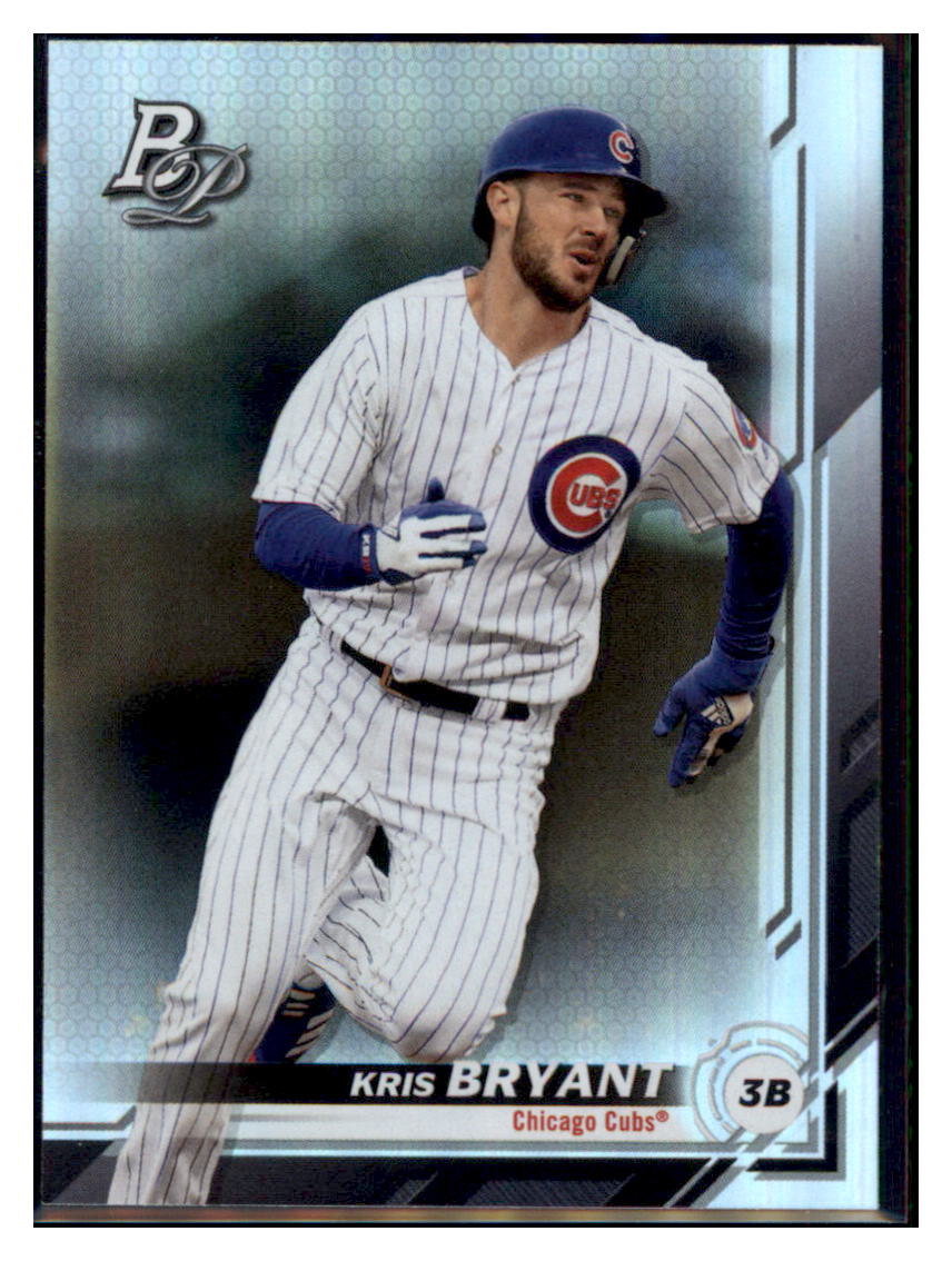 2019 Bowman Platinum Kris Bryant Chicago Cubs #29 Baseball card   VSMP1BOV2 simple Xclusive Collectibles   