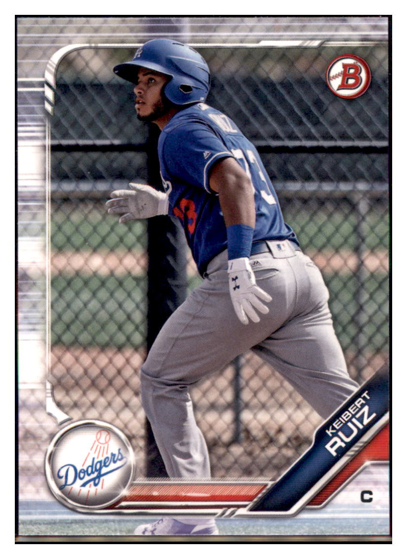 2019 Bowman Keibert Ruiz Los Angeles Dodgers #BP-118 Baseball
  card   VSMP1BOV2 simple Xclusive Collectibles   