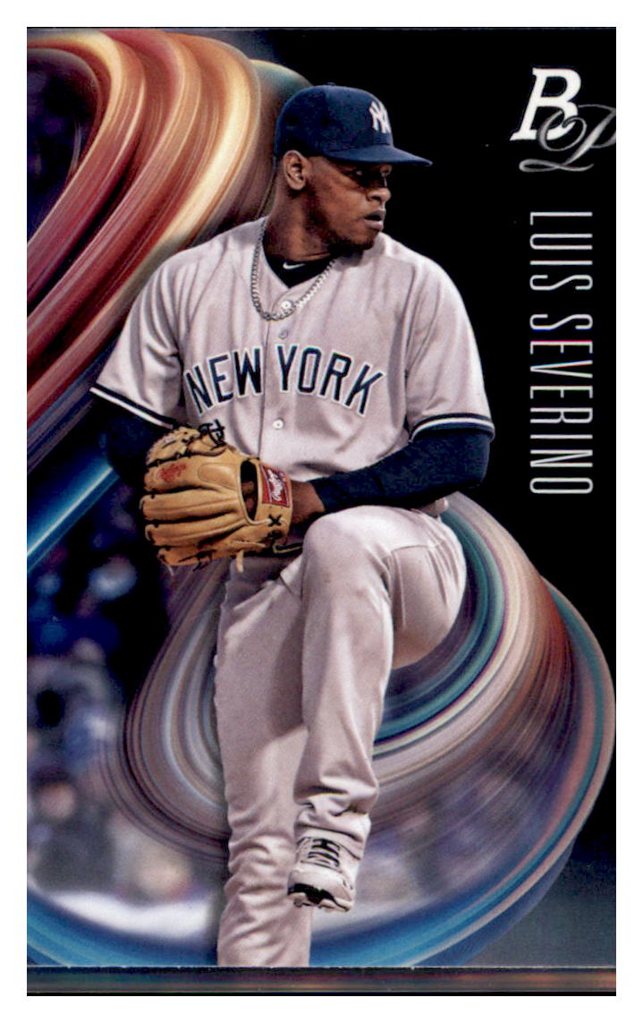 2018 Bowman Platinum Luis Severino New York Yankees #73 Baseball card   VSMP1BOV2 simple Xclusive Collectibles   