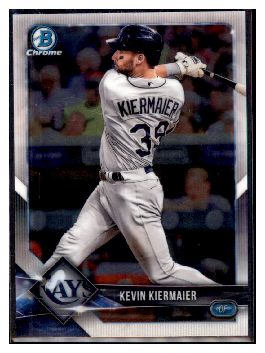 2018 Bowman Chrome Kevin Kiermaier Tampa Bay Rays #73 Baseball card   VSMP1BOV2 simple Xclusive Collectibles   