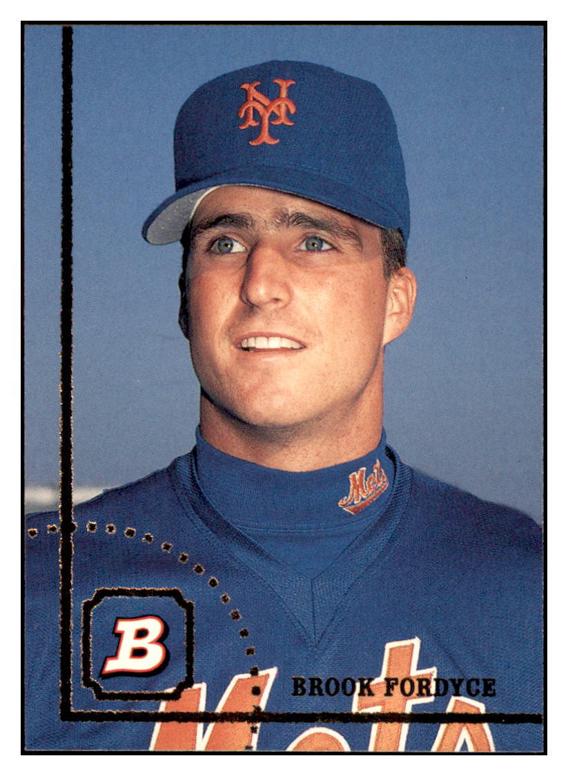 1994 Bowman Brook
  Fordyce   New York Mets Baseball Card
  BOWV3 simple Xclusive Collectibles   