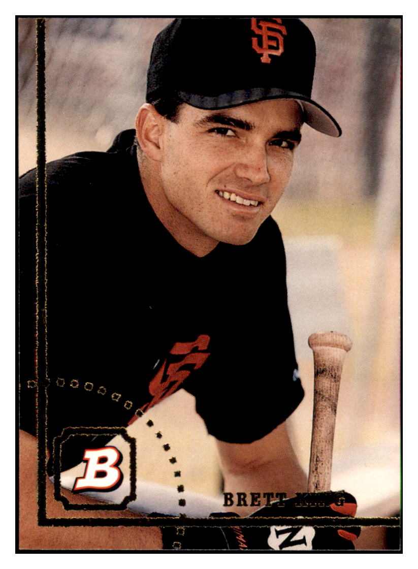 1994 Bowman Brett King   RC San Francisco Giants Baseball Card
  BOWV3 simple Xclusive Collectibles   
