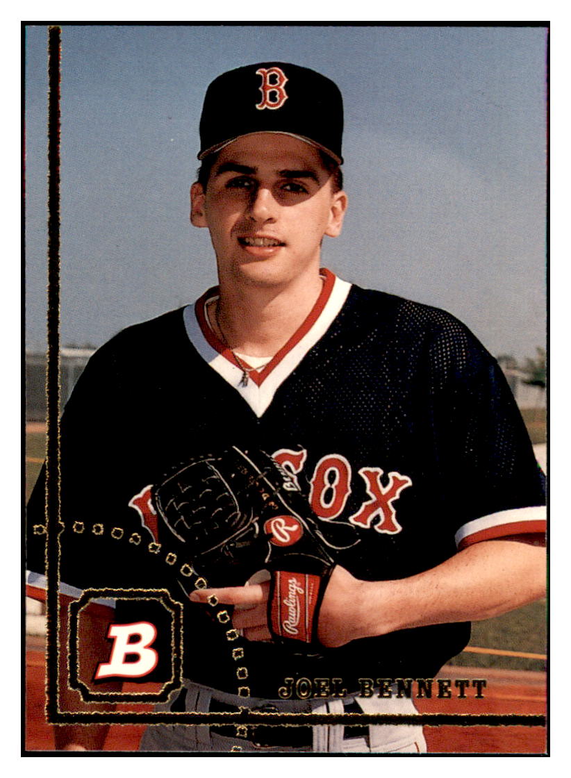 1994 Bowman Joel
  Bennett   RC Boston Red Sox Baseball
  Card BOWV3 simple Xclusive Collectibles   