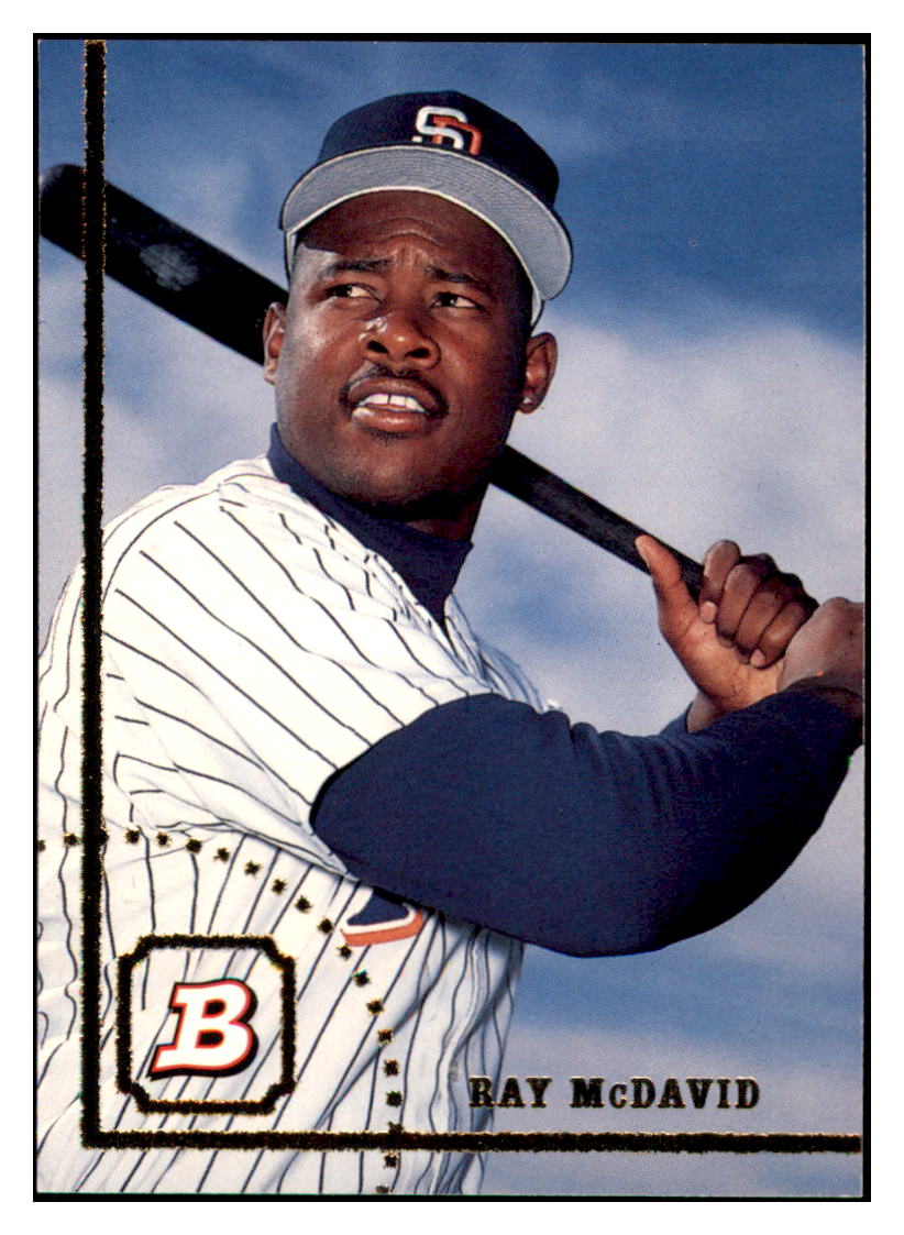 1994 Bowman Ray McDavid   San Diego Padres Baseball Card BOWV3 simple Xclusive Collectibles   