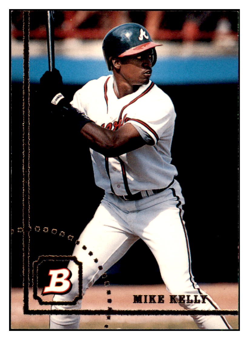 1994 Bowman Mike Kelly   Atlanta Braves Baseball Card BOWV3 simple Xclusive Collectibles   