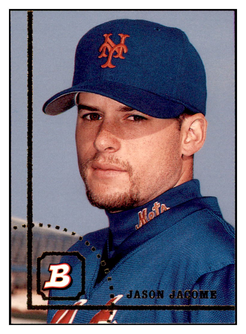 1994 Bowman Jason
  Jacome   RC New York Mets Baseball Card
  BOWV3 simple Xclusive Collectibles   