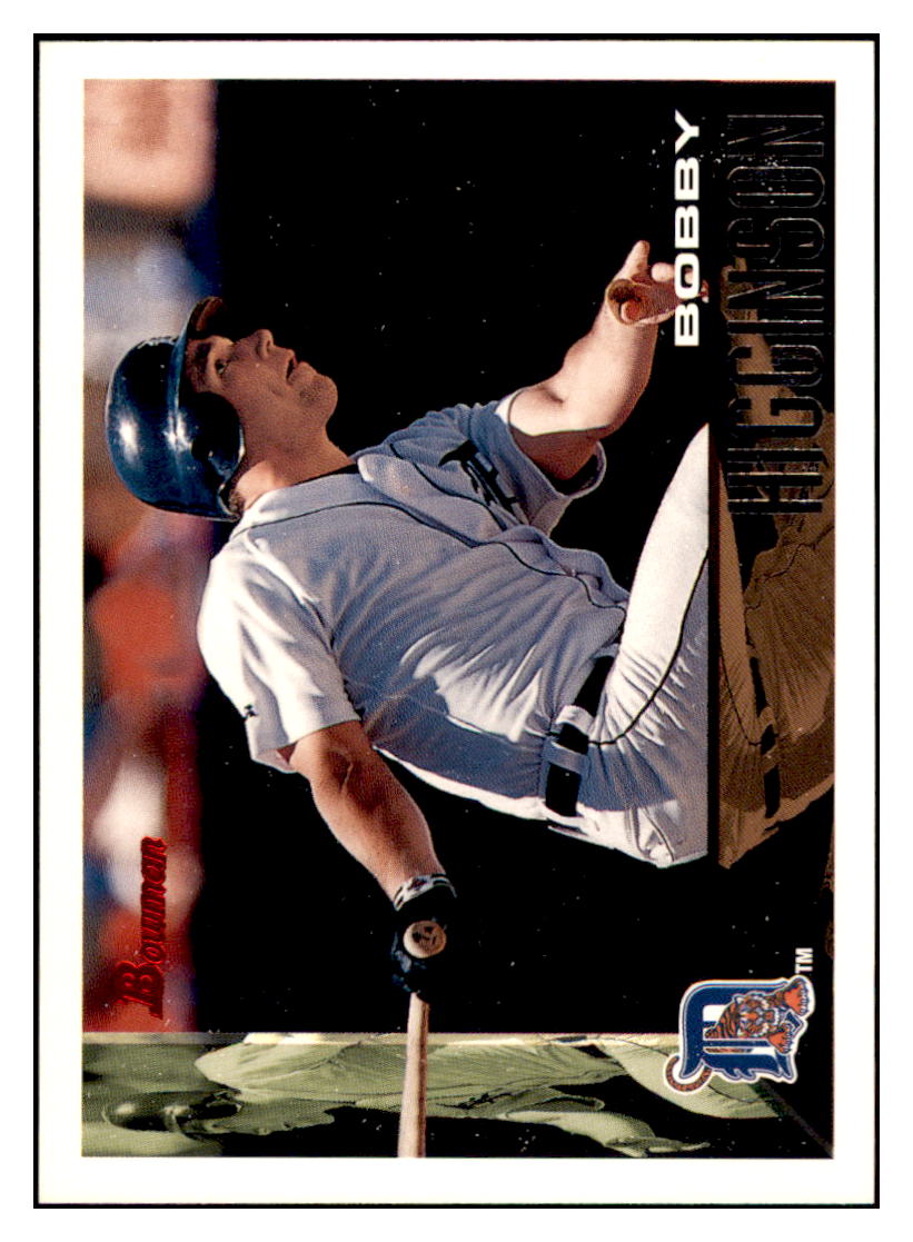1995 Bowman Bobby
  Higginson   RC Detroit Tigers Baseball
  Card BOWV3 simple Xclusive Collectibles   