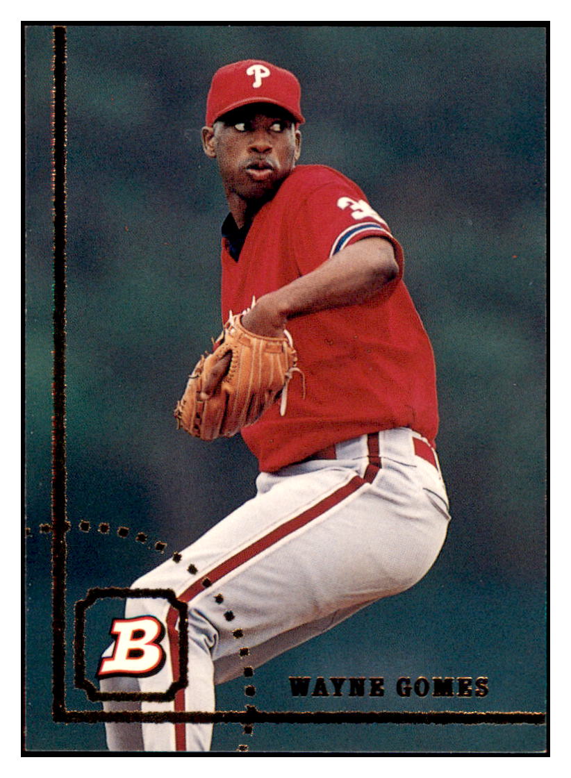 1994 Bowman Wayne Gomes   RC Philadelphia Phillies Baseball Card
  BOWV3 simple Xclusive Collectibles   