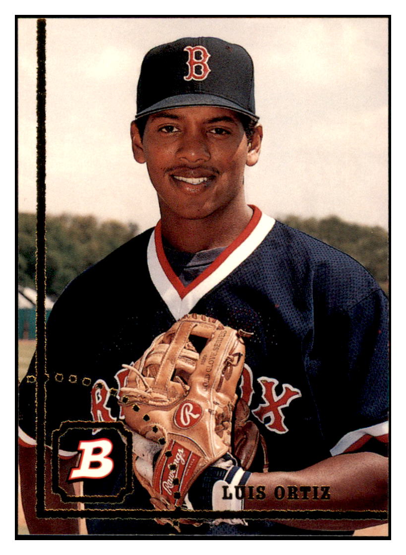 1994 Bowman Luis Ortiz   Boston Red Sox Baseball Card BOWV3 simple Xclusive Collectibles   