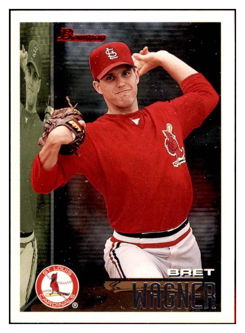 1995 Bowman Bret Wagner   St. Louis Cardinals Baseball Card BOWV3 simple Xclusive Collectibles   