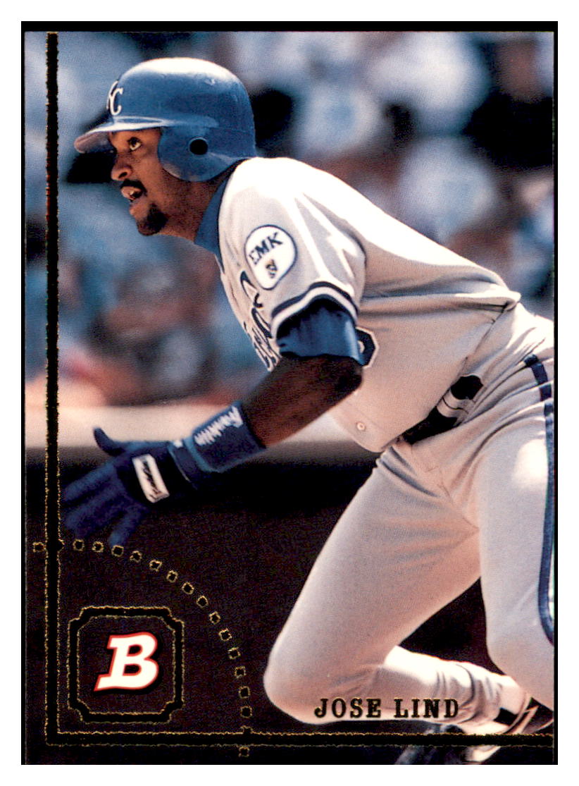 1994 Bowman Jose Lind   Kansas City Royals Baseball Card BOWV3 simple Xclusive Collectibles   
