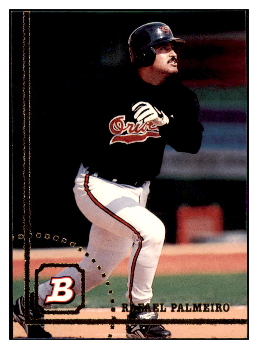 1994 Bowman Rafael
  Palmeiro   Baltimore Orioles Baseball
  Card BOWV3 simple Xclusive Collectibles   