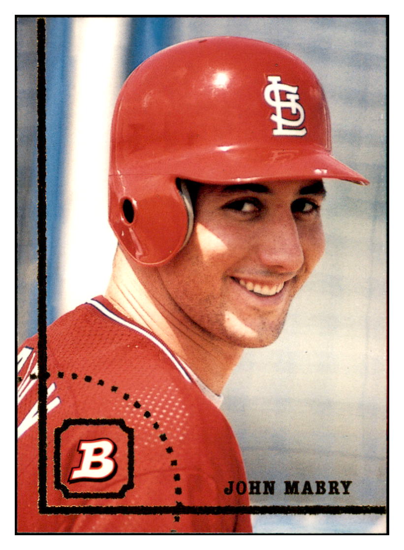 1994 Bowman John Mabry   RC St. Louis Cardinals Baseball Card BOWV3 simple Xclusive Collectibles   