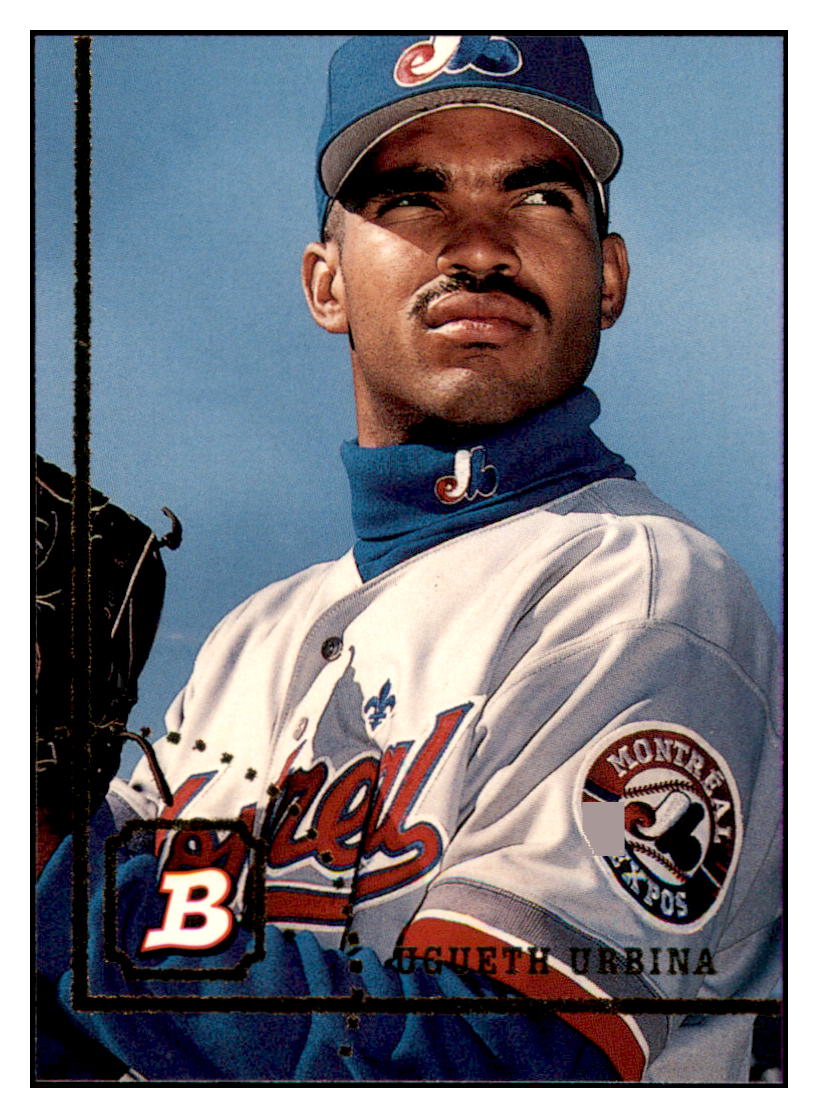 1994 Bowman Ugueth
  Urbina   Montreal Expos Baseball Card
  BOWV3 simple Xclusive Collectibles   